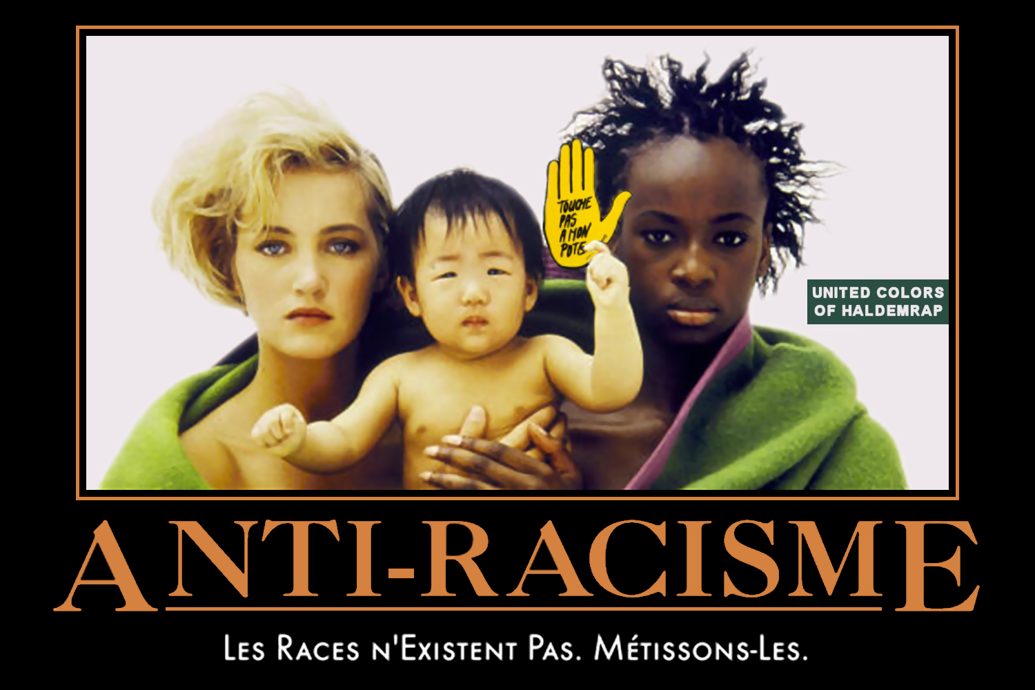 Les races n'existent pas mais on les affirme quand même.