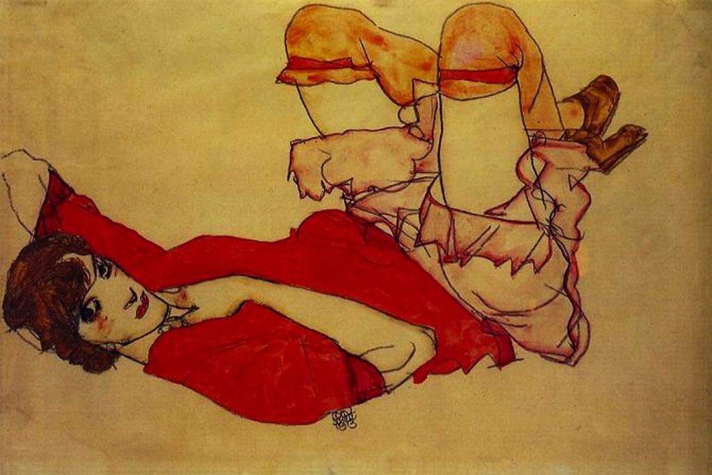 Schiele, Wally in Red Blouse 1913.jpg